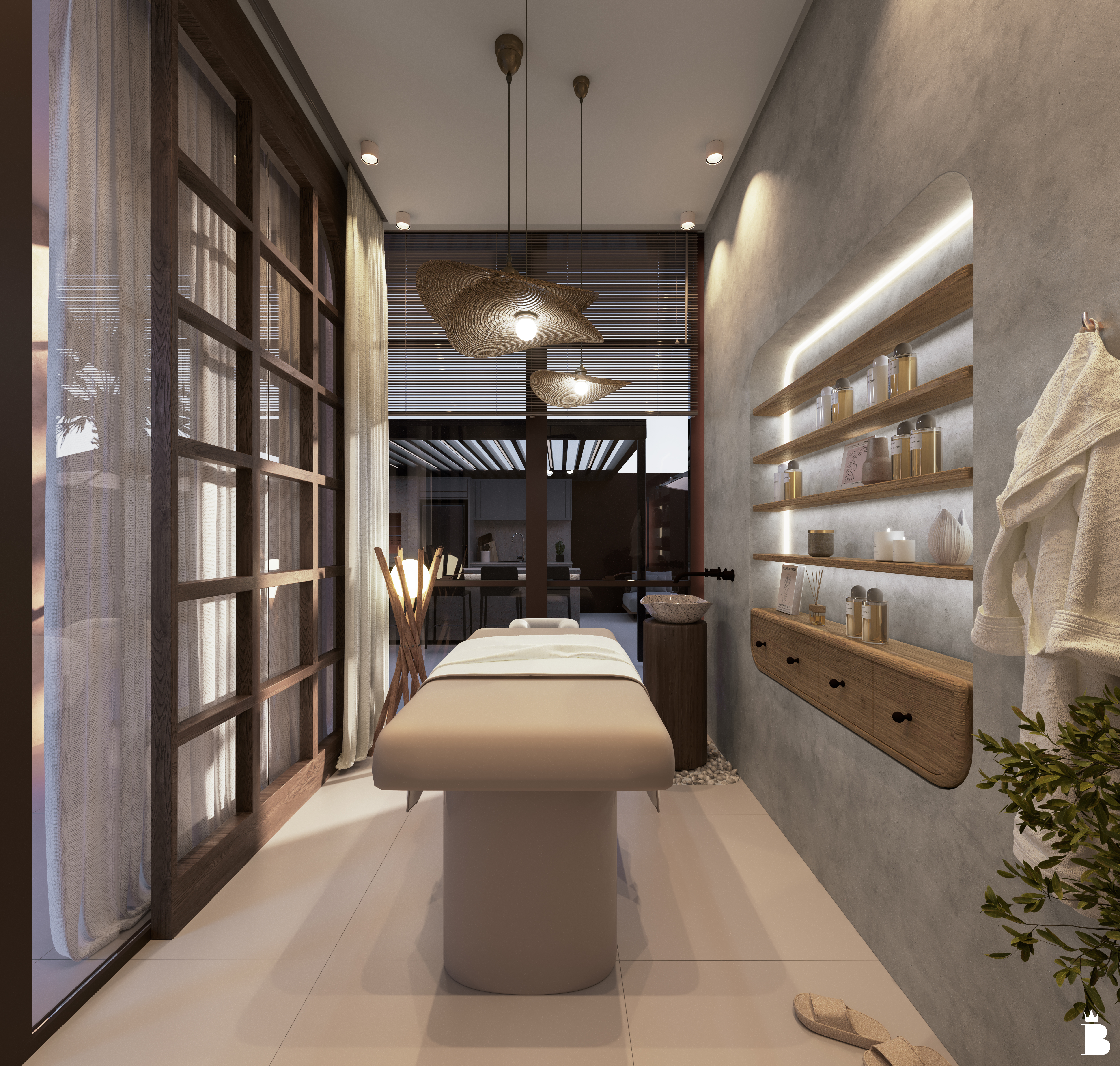 Sala de massagem